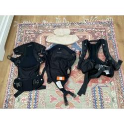 Stokke draagzak zwart zgan!