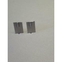 Design broche met bijbehorende oorclips