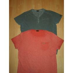 2x Pall Mall PME Legend T-shirts maat XL (GO)