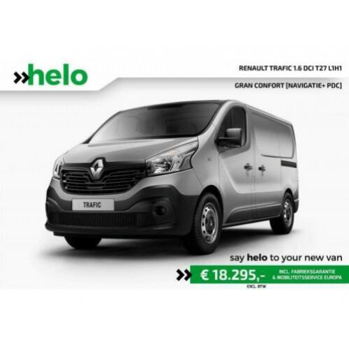 Renault Trafic 1.6 dci T27 L1H1 Gran Confort (bj 2020)