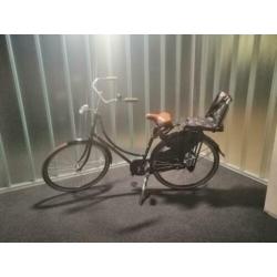 Nette oma fiets