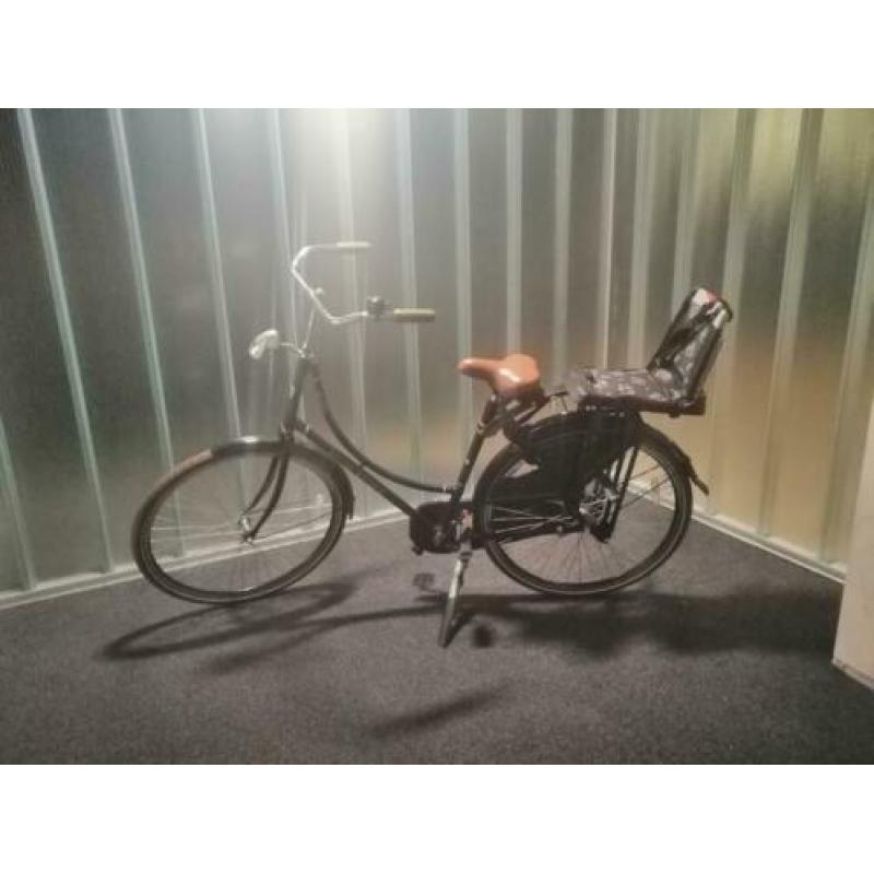 Nette oma fiets