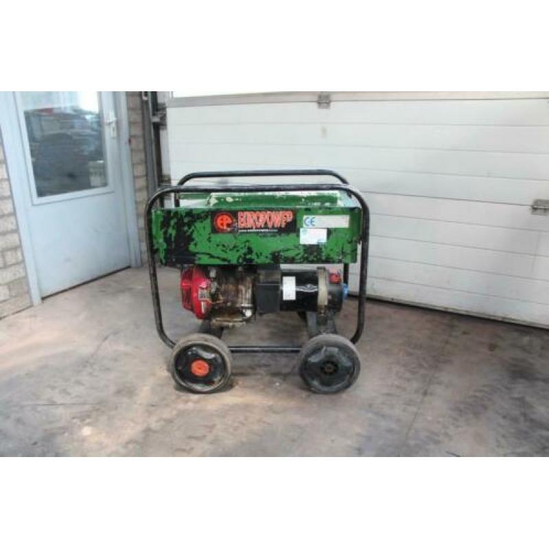 Europower EP6000 6 KVA aggregaat generator stroom