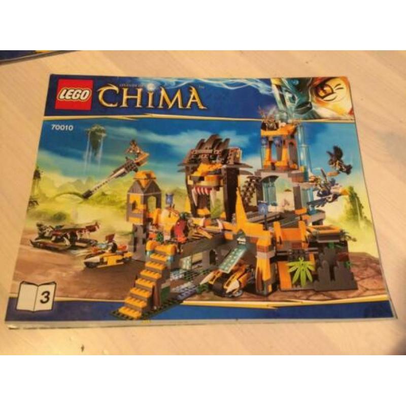 Lego chima - lion Chi temple - 70010
