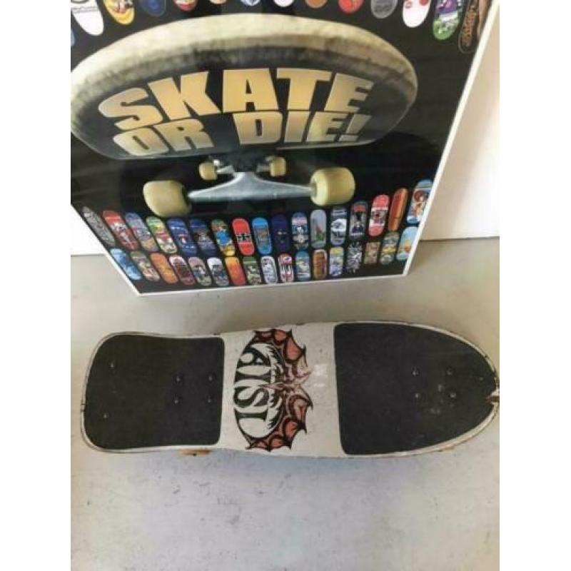 Vintage skateboard Aisl incl. poster