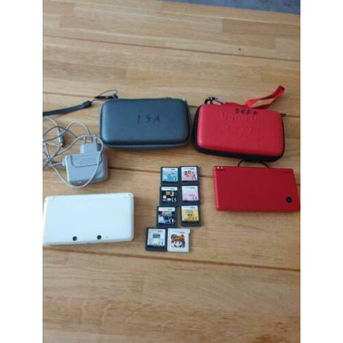 2 x nintendo ds.