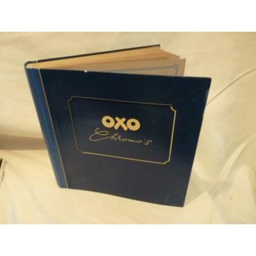 Oxo plaatjes album. Chromo's