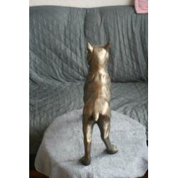 Mooie oud kunst Hond Beeld