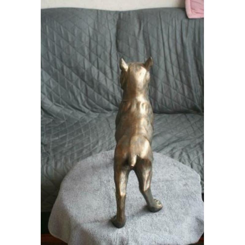 Mooie oud kunst Hond Beeld