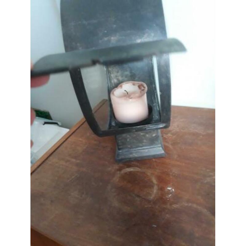 Uniek windlicht kandelaar bol glas de Weldaad