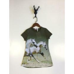 Paarden t-shirts maat 98