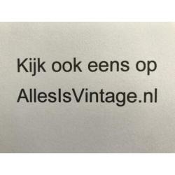 Retro/Brokante Set van 2 Brabantia emaille blikken voor Thee