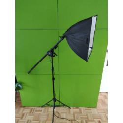 Softbox studio lamp, A400896 (foto en video)