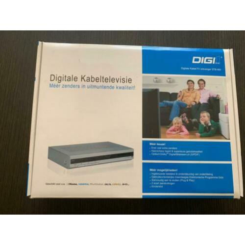 Digi 1 digitale kabeltelevisie nieuw in doos tv ontvanger