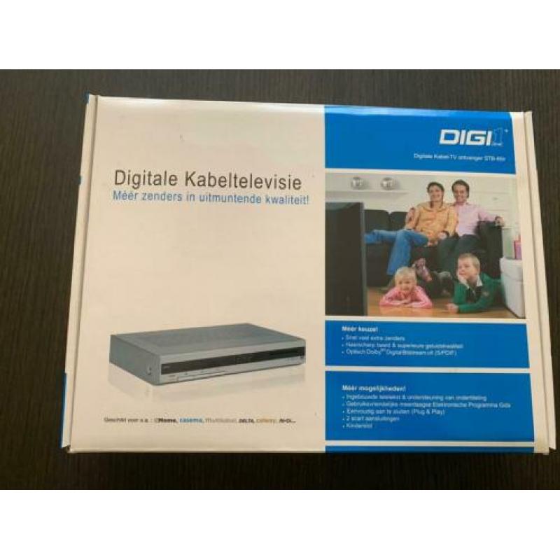 Digi 1 digitale kabeltelevisie nieuw in doos tv ontvanger