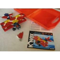K"Nnex vliegtuig model 46866 in koffer. 3 modellen Knex.