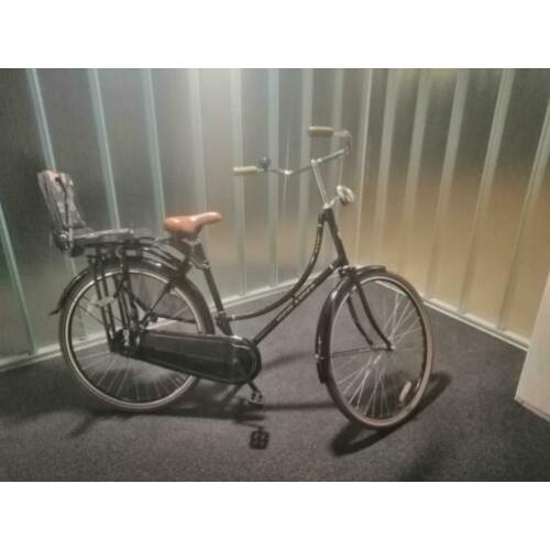Nette oma fiets