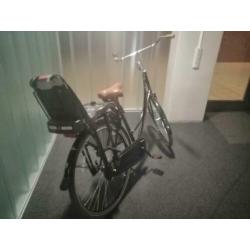 Nette oma fiets
