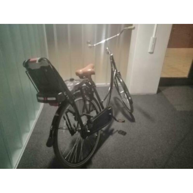 Nette oma fiets