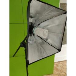 Softbox studio lamp, A400896 (foto en video)