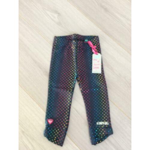 QUAPI legging Nieuw met kaartje 74 blauw/stip
