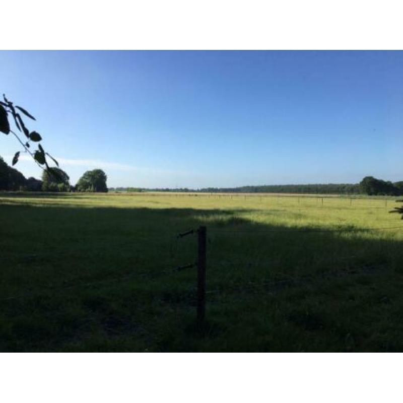 Buitenstal met ruime uitloop, voor 2 paarden bij Valtherbos