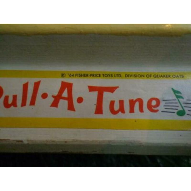 Vintage Fisher Price Pull a Tune - xylofoon, #870 uit 1964