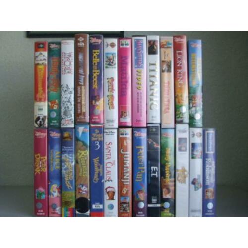 VHS Vidio banden 27 stuks in goede staat