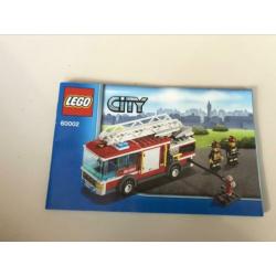 Lego City brandweerauto 60002