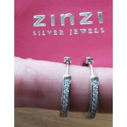 Zinzi creolen met zirkonia NIEUW!
