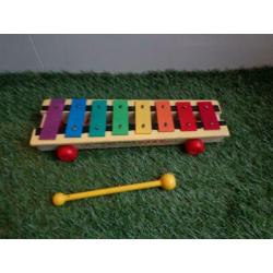 Vintage Fisher Price Pull a Tune - xylofoon, #870 uit 1964