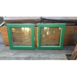 Dubbel glas met blokhut kozyn voor 28mm blokhutprofiel
