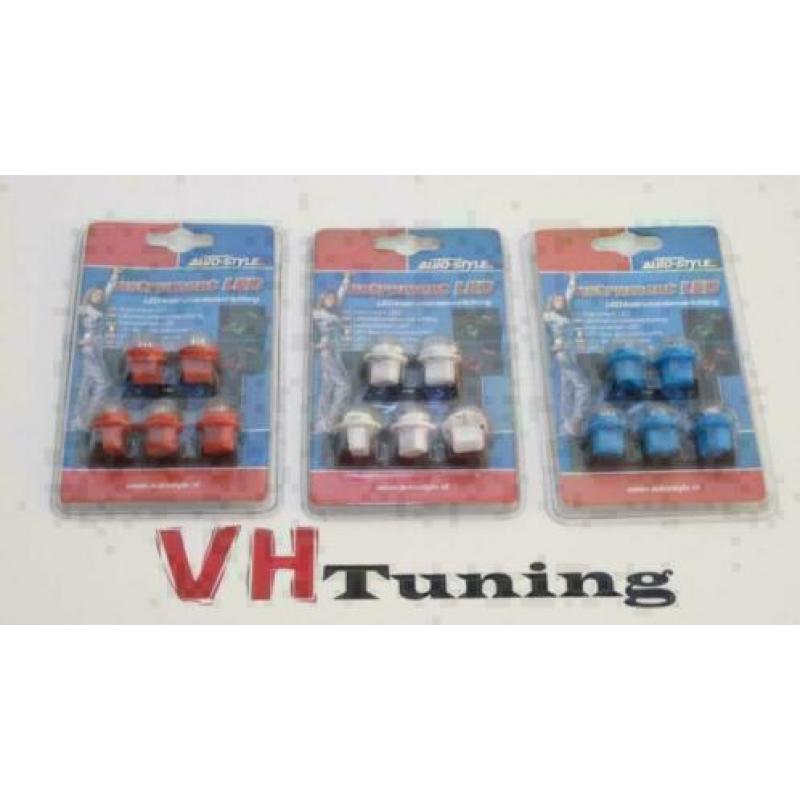 Autostyle LED instrumenten dashboard verlichting 5x