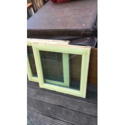 Dubbel glas met blokhut kozyn voor 28mm blokhutprofiel