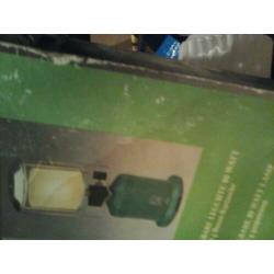 Campingspullen zaklamp,tentje 2 persoons, brander,jerrycan