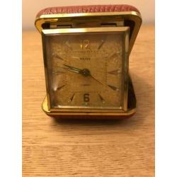 vintage mechanische reiswekker - Weiss - 2 jewels