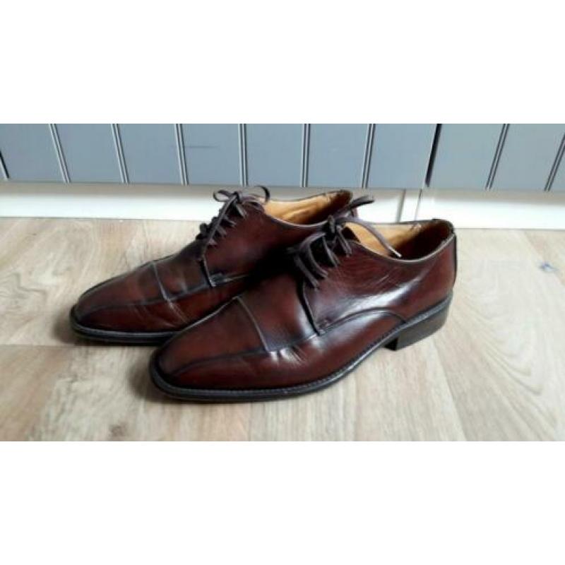 Leren Van Lier Schoenen mt.40 Zgan