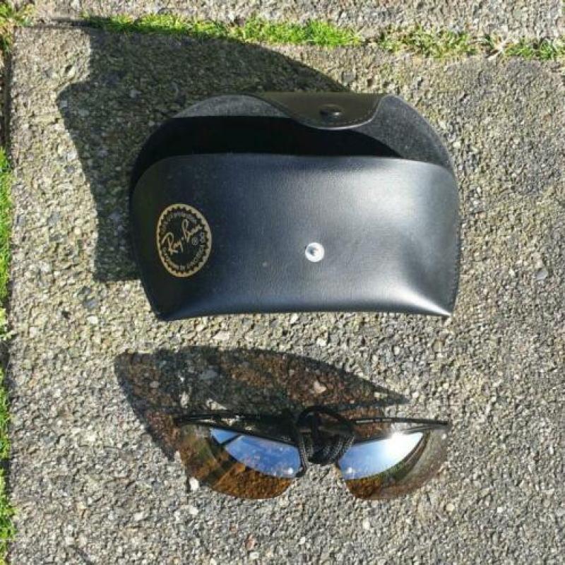 Rayban Zonnebrill. Sun glasses. RB3183 004 Polarized & case