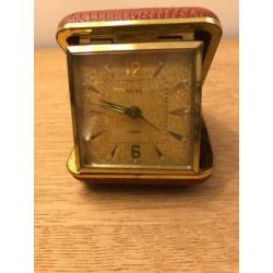 vintage mechanische reiswekker - Weiss - 2 jewels