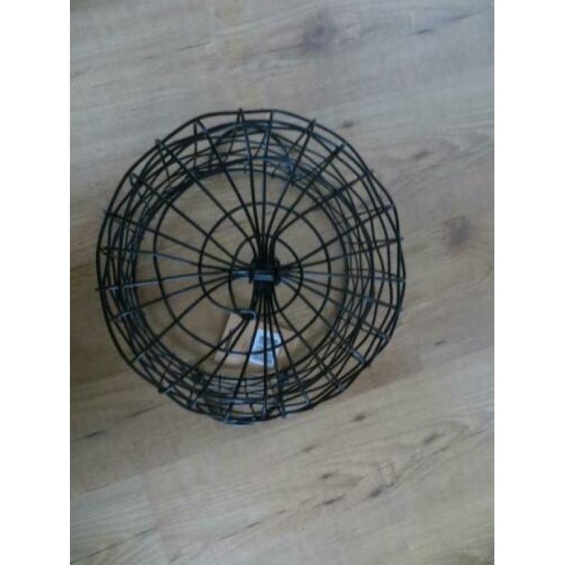 IJzeren korf zwart van het merk Norlander nieuw (Iron Basket