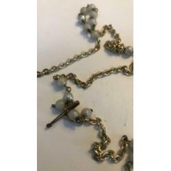 Goudkleurige bid ketting
