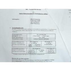 Eibach verlagingsveren E-klasse sedan W210 4, 5 cil. V6 V8