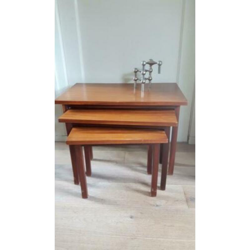 Vintage teakhouten mimiset