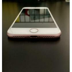 IPhone 7 rose+hoesjes & screenprotector
