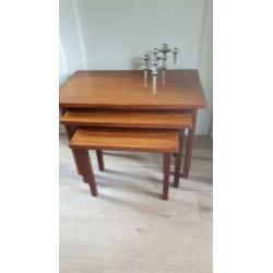 Vintage teakhouten mimiset