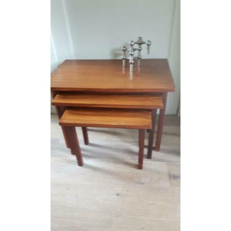 Vintage teakhouten mimiset