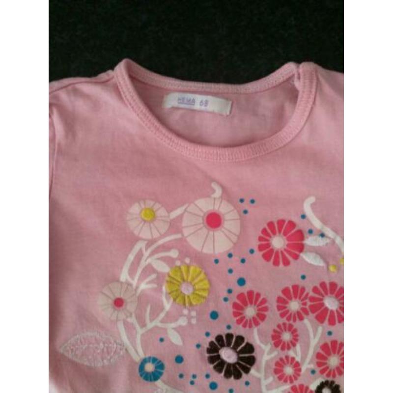 Broek en shirtje (maat 68)