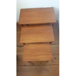 Vintage teakhouten mimiset