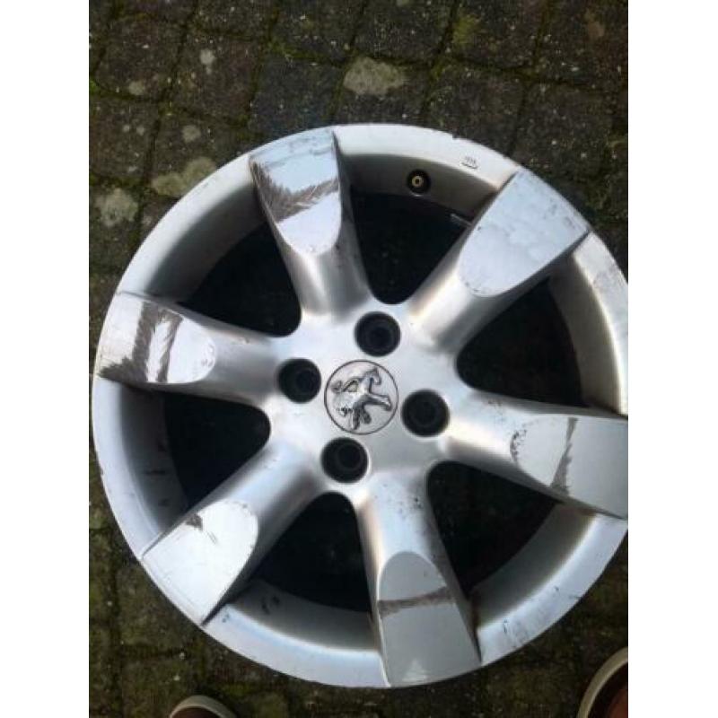Aluminium velgen voor Peugeot