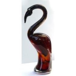 Uitzonderlijk mooie flamingo Murano. Topstuk !!!